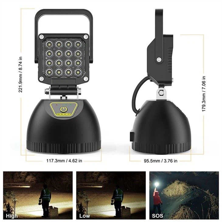 Batareya bilan ishlaydigan ish chirog'i