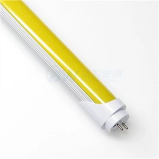 UV 2ft 3ft 4ft 5ft T8 LED sariq naychali yorug'lik LED trubkasi yo'q