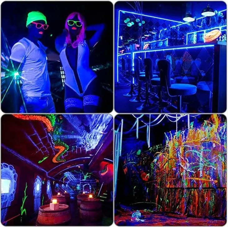 365nm LED qora chiroq