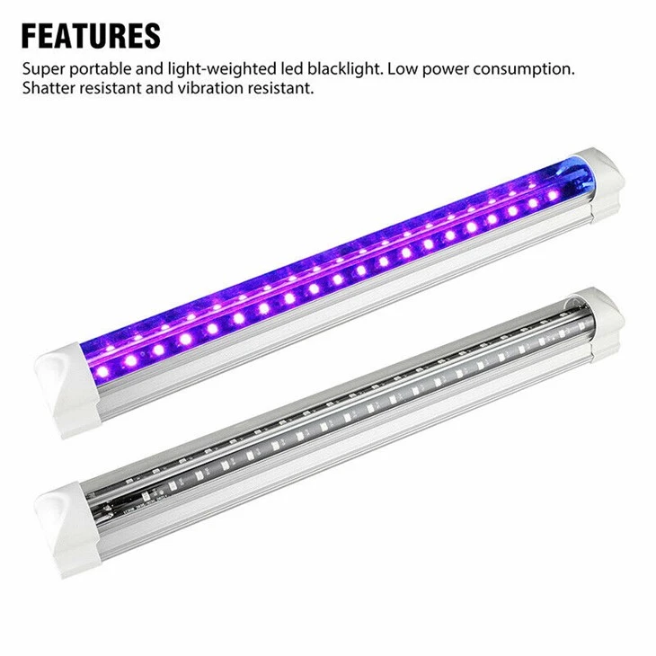 395nm UV integratsiyalangan T5 LED trubkasi choksiz