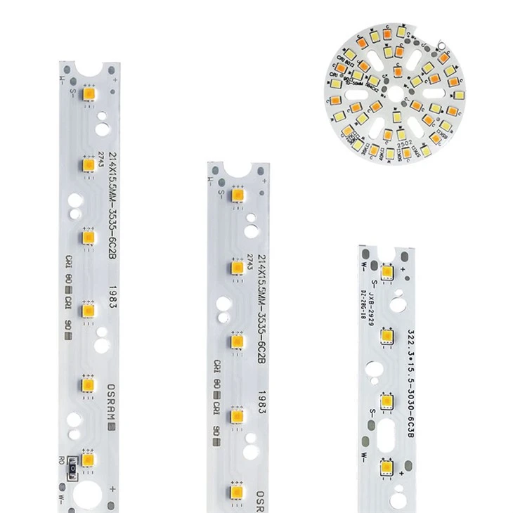 Led PCB taxtasi dumaloq