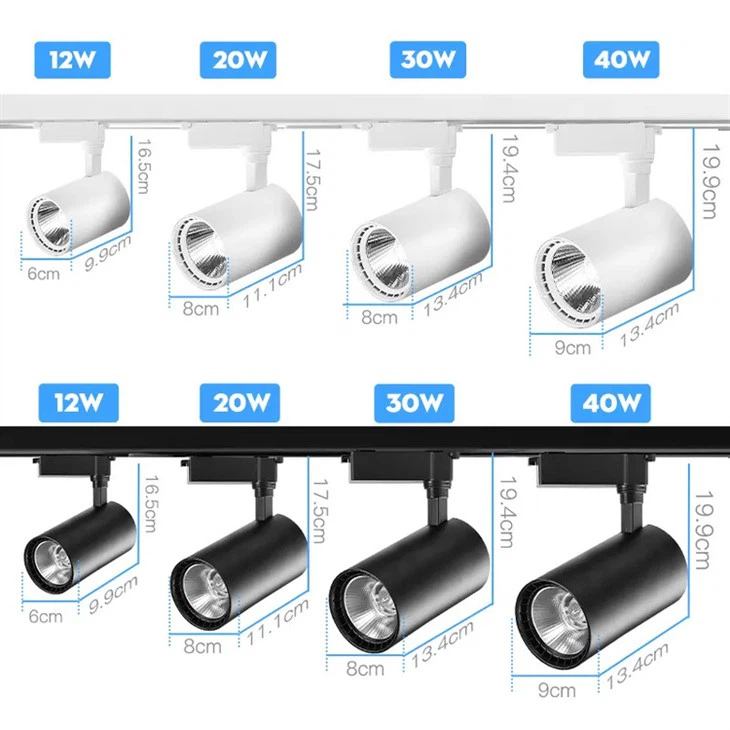 Led Track Lights For Clothing Stores