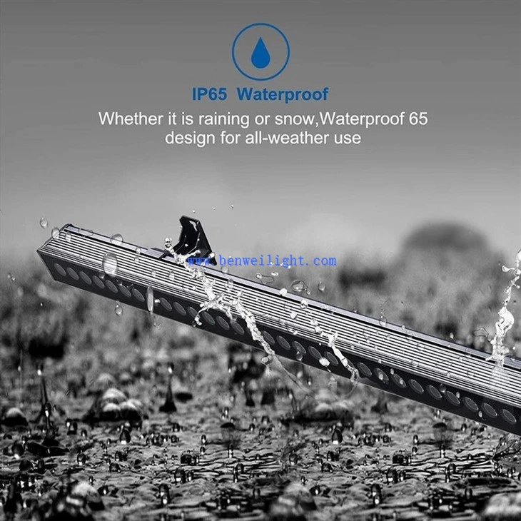 RGBW LED Wall Washer Light Bar waterproof