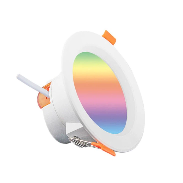 24W Smart Multi Color Dimmable RGB Round LED Panel Light price