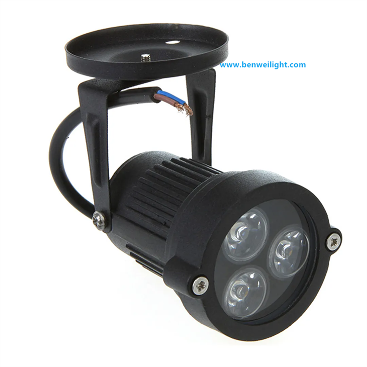 Bright outdoor wall-mounted spotlight, 5W COB, for garden, courtyard, and path lighting. price