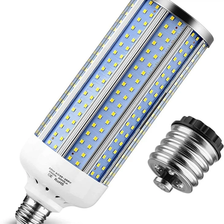 100 Vt makkajo'xori LED yorug'lik fansiz