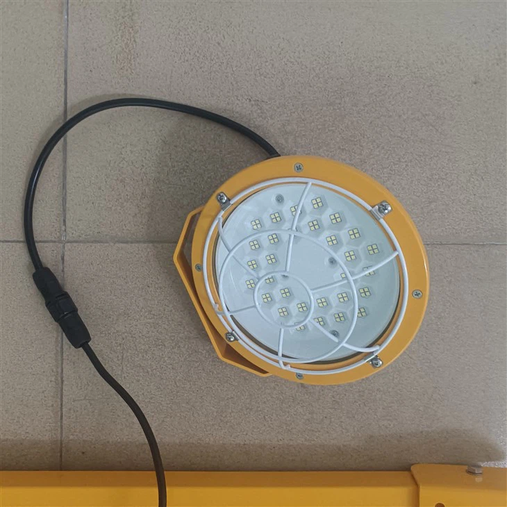 Buriluvchi qo'l bilan LED yuklash dok chiroqlari