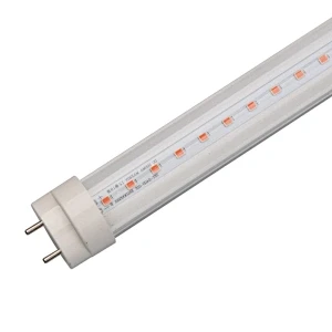 405nm 4ft 18W LED UVA T8 Tube With Transparent Lens