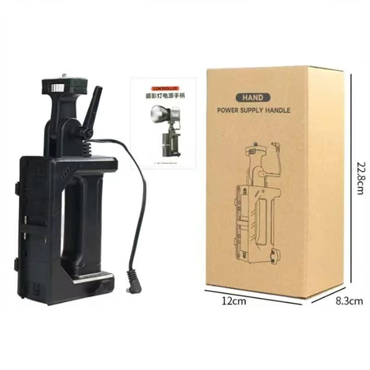 60W COB Photography Light - Mini Handheld Spotlight
