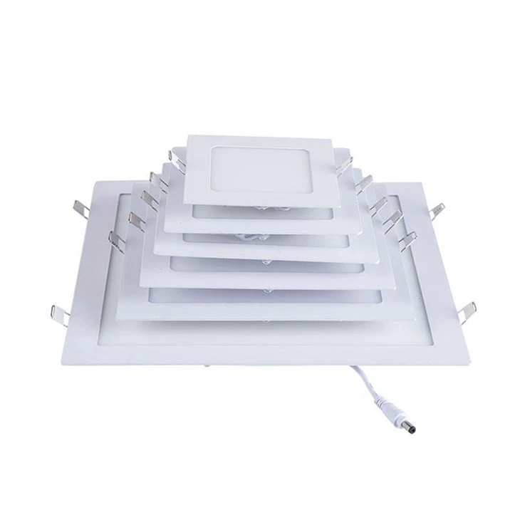 Dimmable Epistar chuqurlashtirilgan LED panel chiroq