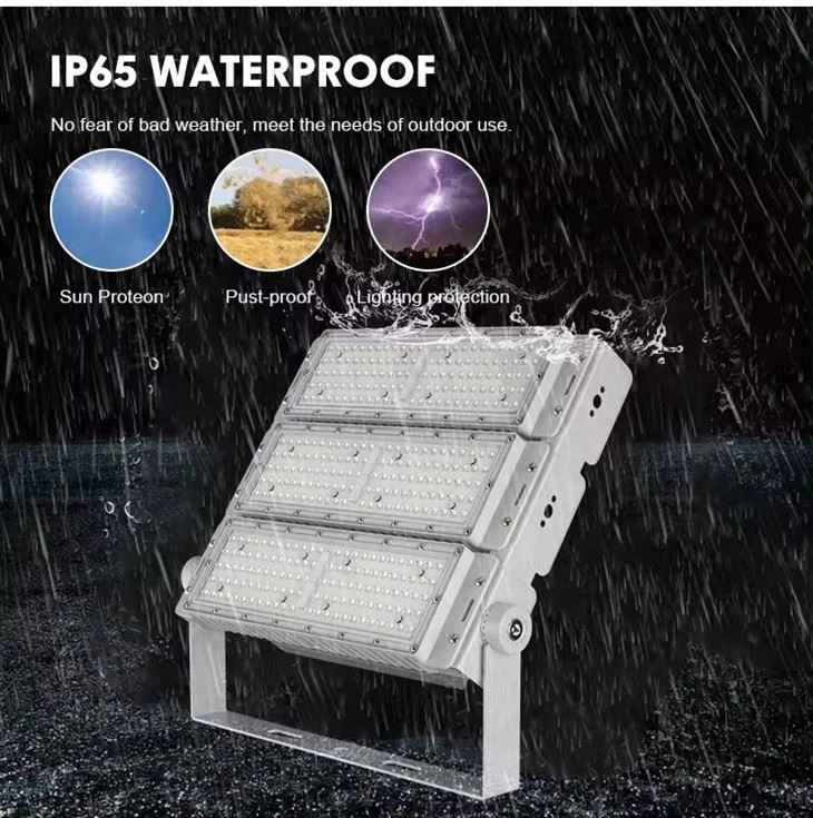 Ip65 sozlanishi braketli suv toshqini Led tunnel nuri