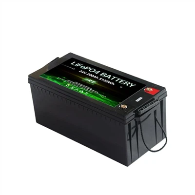 24V 200Ah LiFePO4 yuk mashinasi to'xtash joyi AC batareyasi