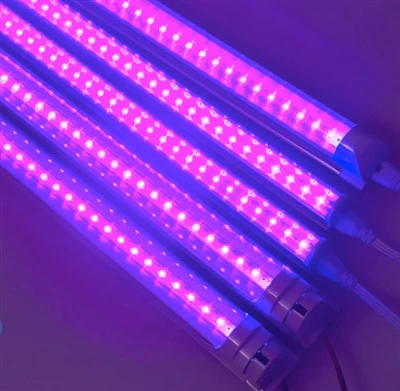 10W 60CM 395NM UV integratsiyalangan T8 LED trubkasi