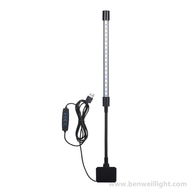 USB Aquarium Light - 5V 7W Clip-On LED Lamp For Fish Tanks factory
