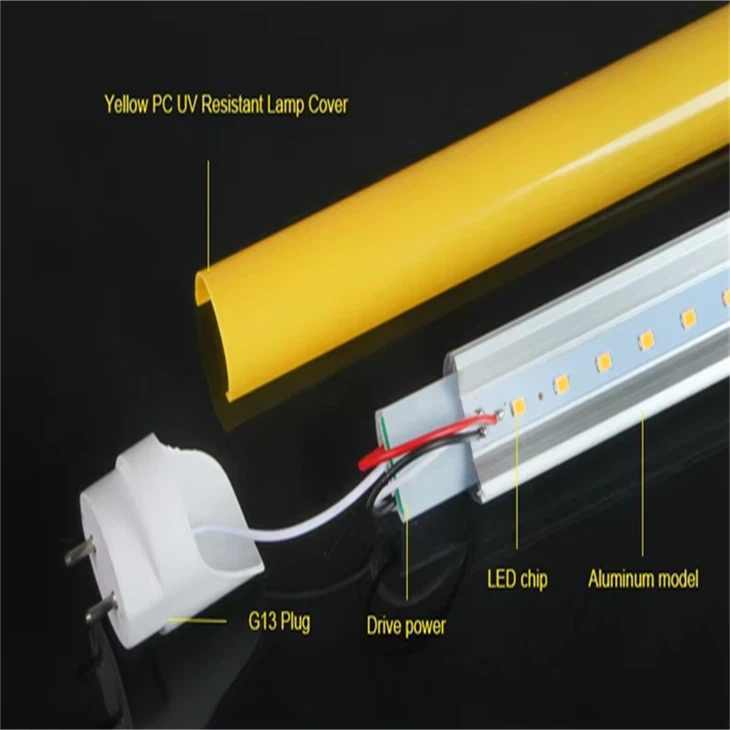 UV T8 3F Yellow LED Tube Electronic Ballast Compatible factory